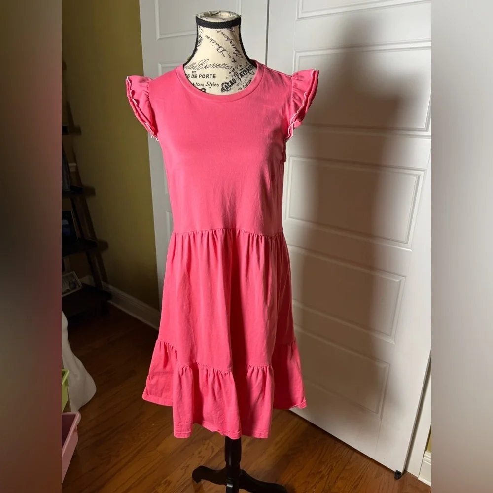 Kate Spade Pink Trapeze Knit Dress Women's Size Medium